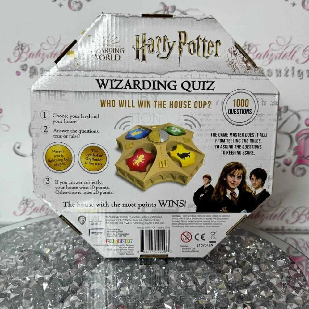 Harry Potter Wizarding Quiz Game trivia 1000 questions new in box